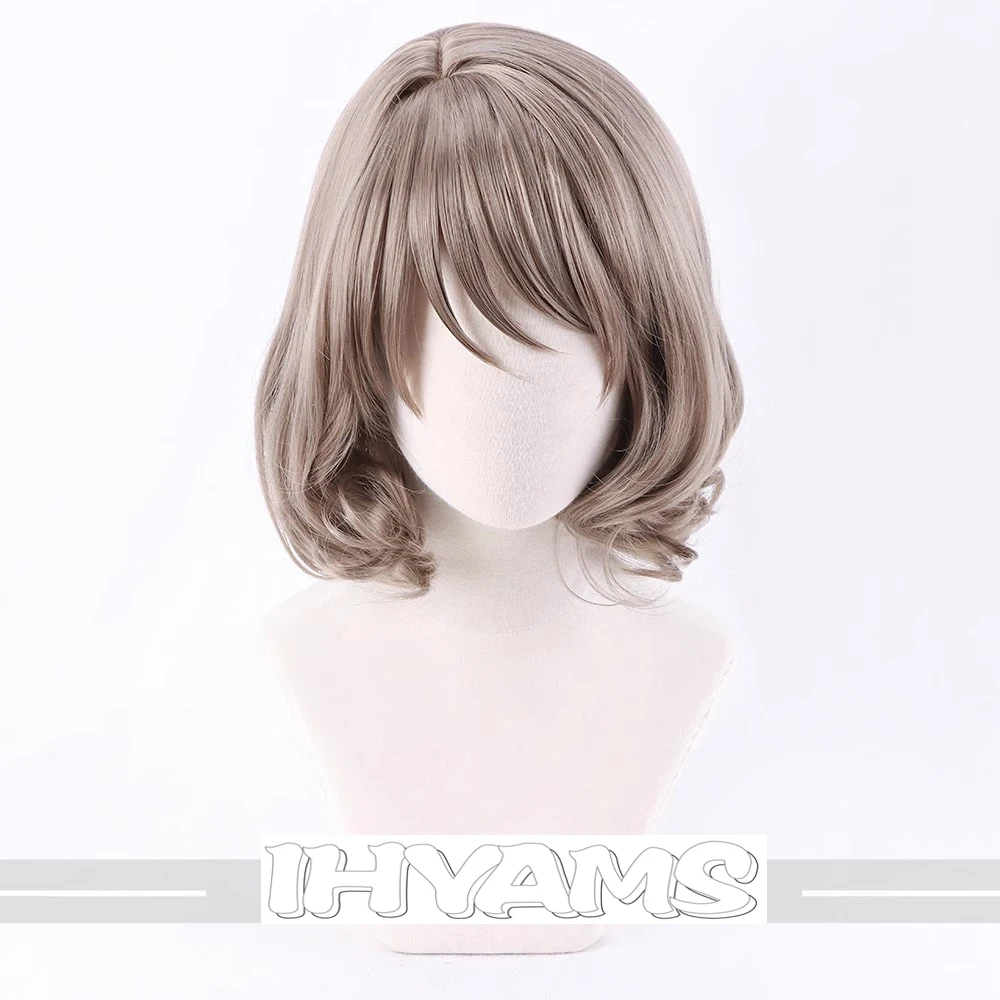 Love Live Sunshine Aqours Watanabe You 30cm Short Anime Cosplay Wigs Fiber Heat Resistant Synthetic Hair + Wig Cap