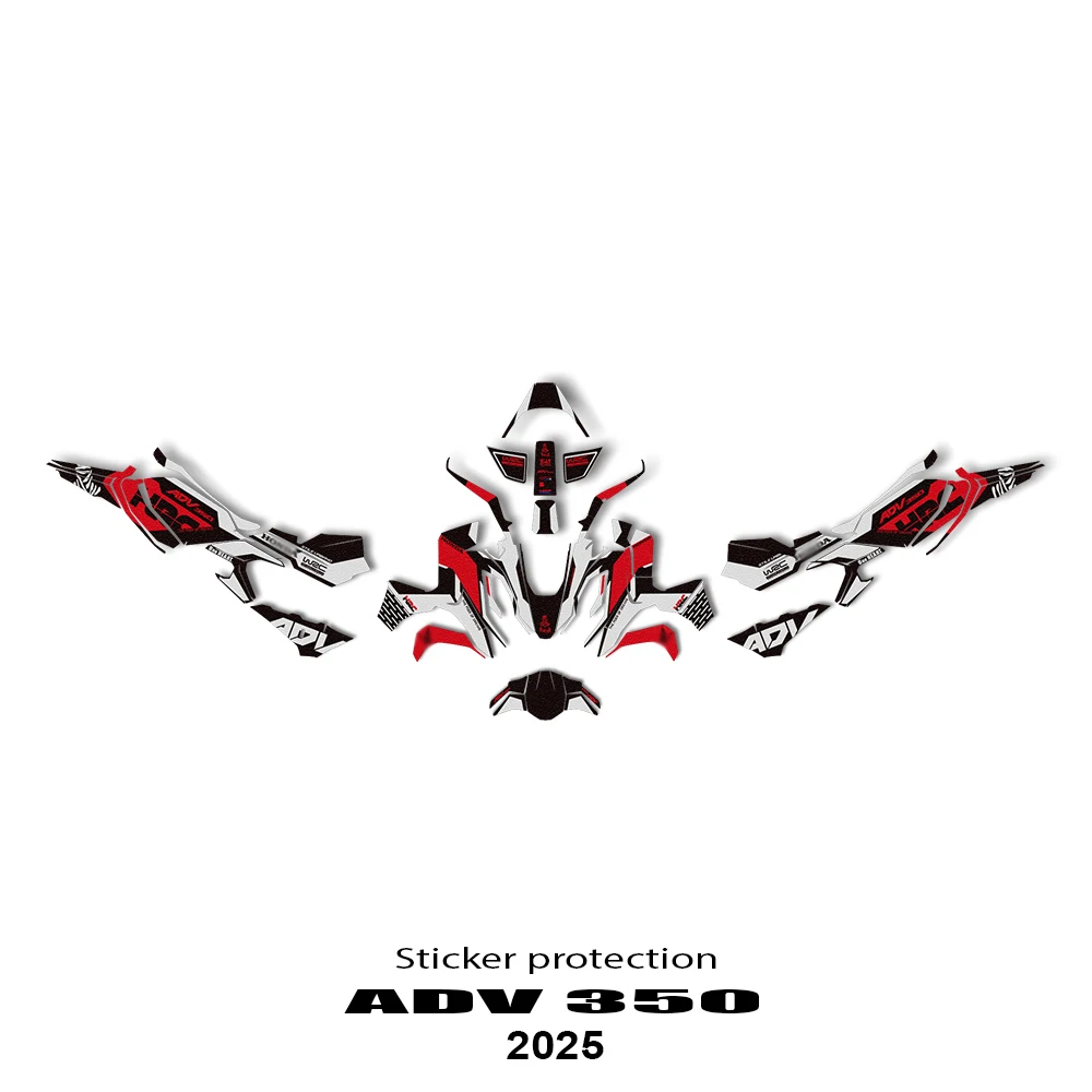

adv350 stickers Graphic Kit for 350 ADV Sticker Kit Motorcycle Accessories Fairing Full Graphic Decal ADV 350 Protector