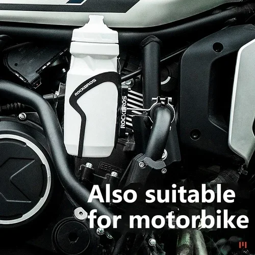 Imagen 2 del producto ROCKBROS-soporte para botella de agua de bicicleta doble, aleación de aluminio, adaptador, convertidor de jaula, soporte para hervidor de agua para bicicleta de montaña y carretera