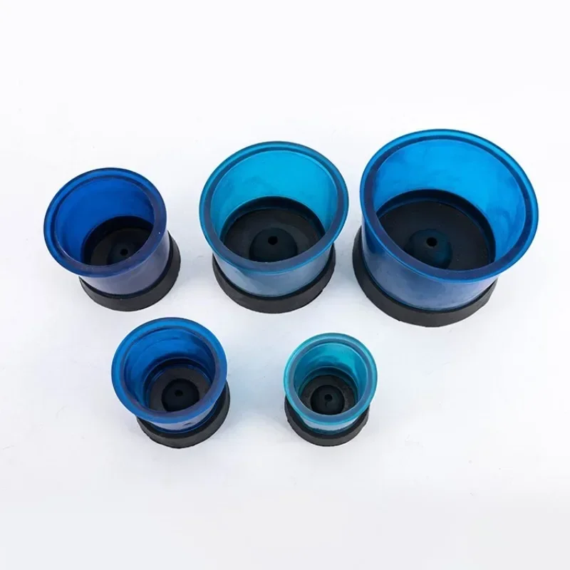 Blue Plastic Model Embedding Ring Rubber Base Dental Material Dental Embedding Ring Denture Processing Centrifugal Casting Ring