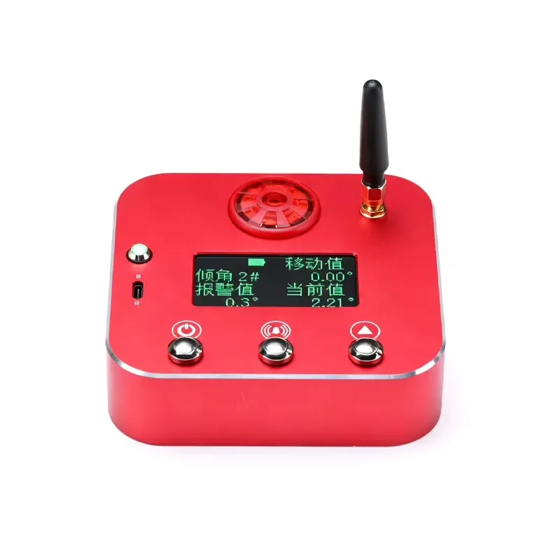 Mine Inclinometer 005 Accuracy 3 Axis IP66 Magnetic Mount Sound Light Post Blast Stability Alert