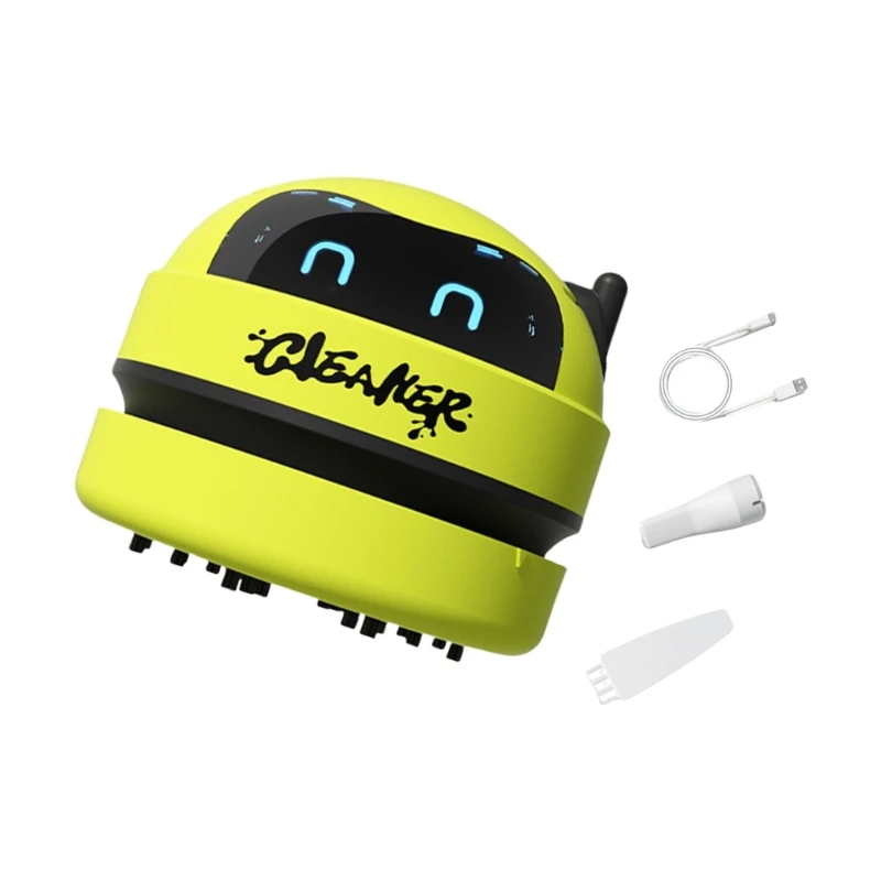 Lightweight Small Robotic Vacuum Cleaner USB Charging 500 Mins Runtime For Keyboard Desk Car Interior