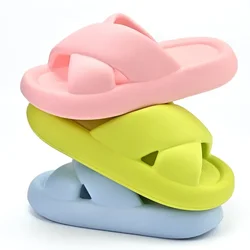 House Slippers Women Slides Sandals Summer Beach Shoes Fashion Soft Flat Platform Flip Flops Female Bathroom Slipper Footwear