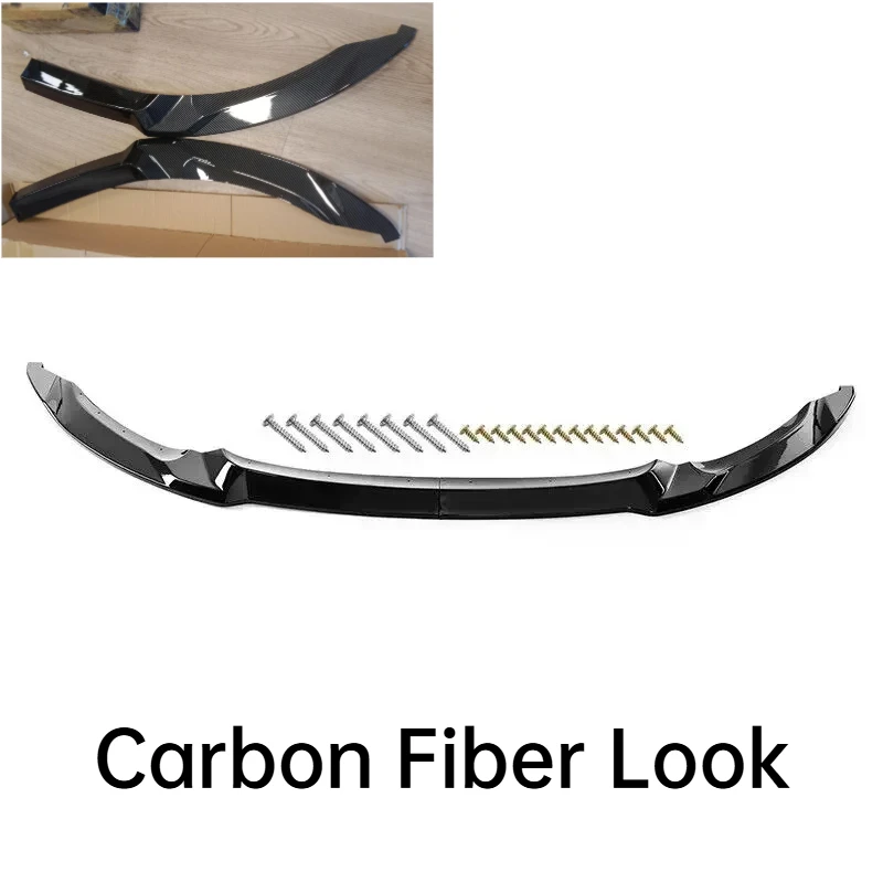 CS StyleFront Bumper Lip Splitter Diffuser Spoiler voor BMW M3 F80 M4 F82 F83 2015-2020 Auto Accessoire Lagere Bumper Guard