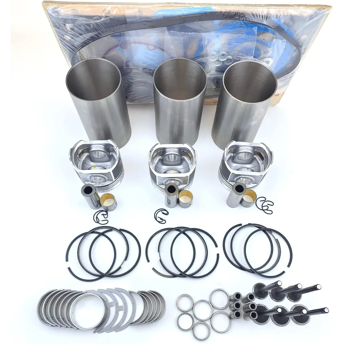 Overhaul Rebuild Kit for Kubota KX41-3 Excavator BX24 BX25 Tractor RTV900 RTV900G D902 D902EBH