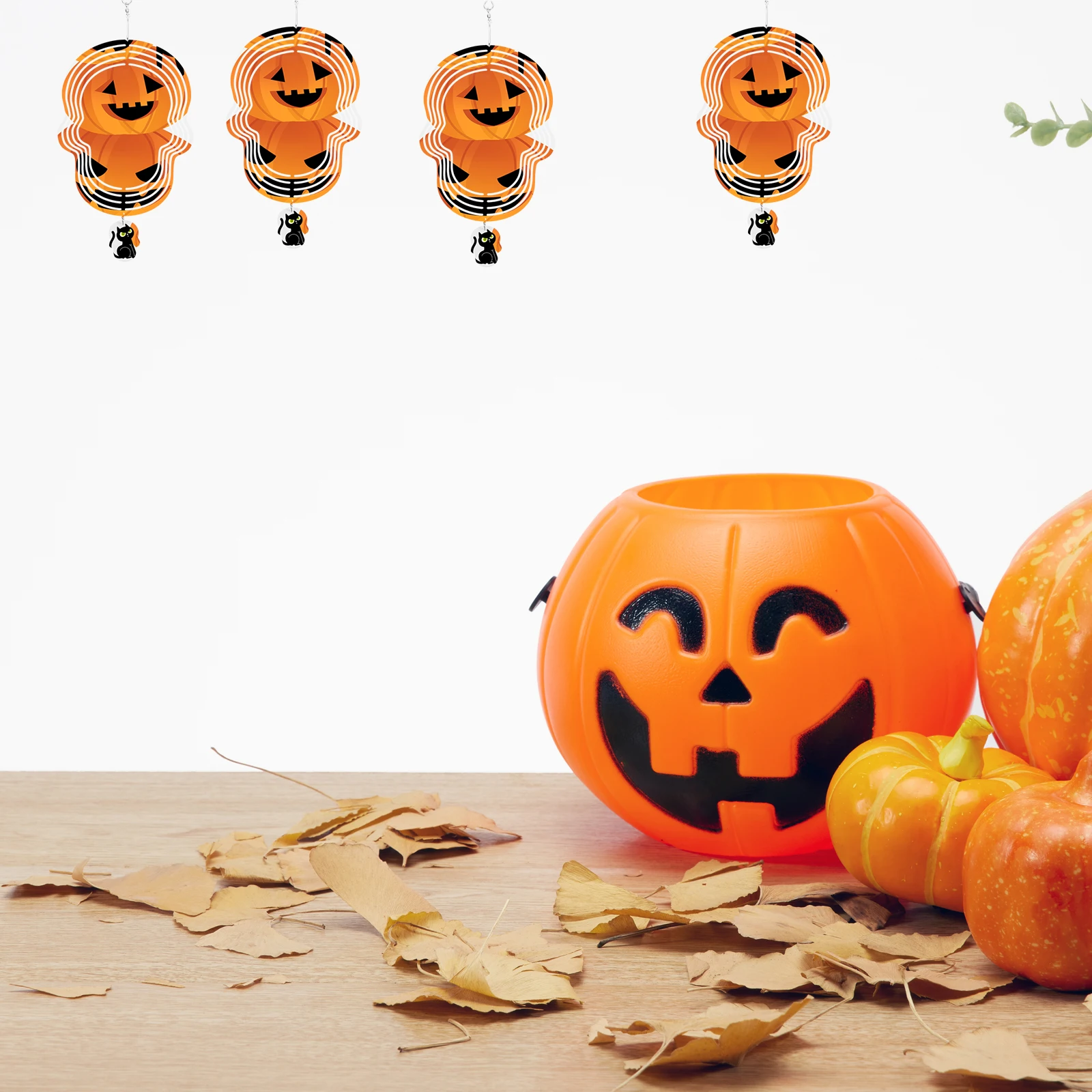 

Halloween Skull Wind Chime Blank Aluminum Sublimation Heat Transfer 200X200X1Mm Double Sided Customizable Outdoor Garden Porch