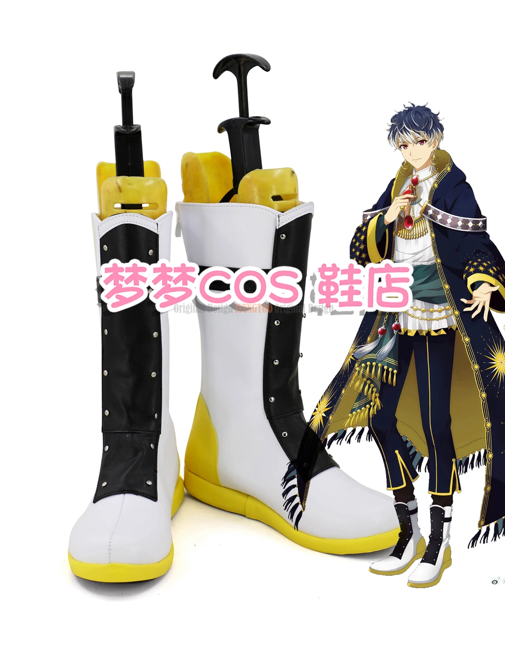 

IDOLiSH7 Sunohara Momose momorin momo Anime Characters Shoe Cosplay Shoes Boots Party Costume Prop