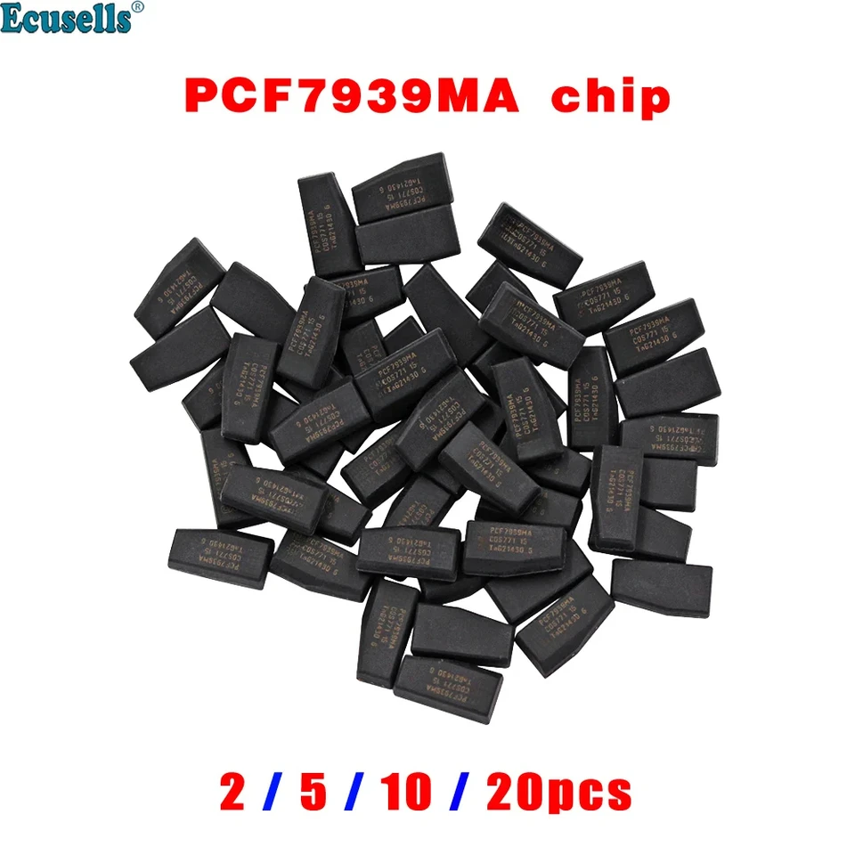 Original Hitag AES Carbon Transponder Chip 4A Blank PCF7939MA