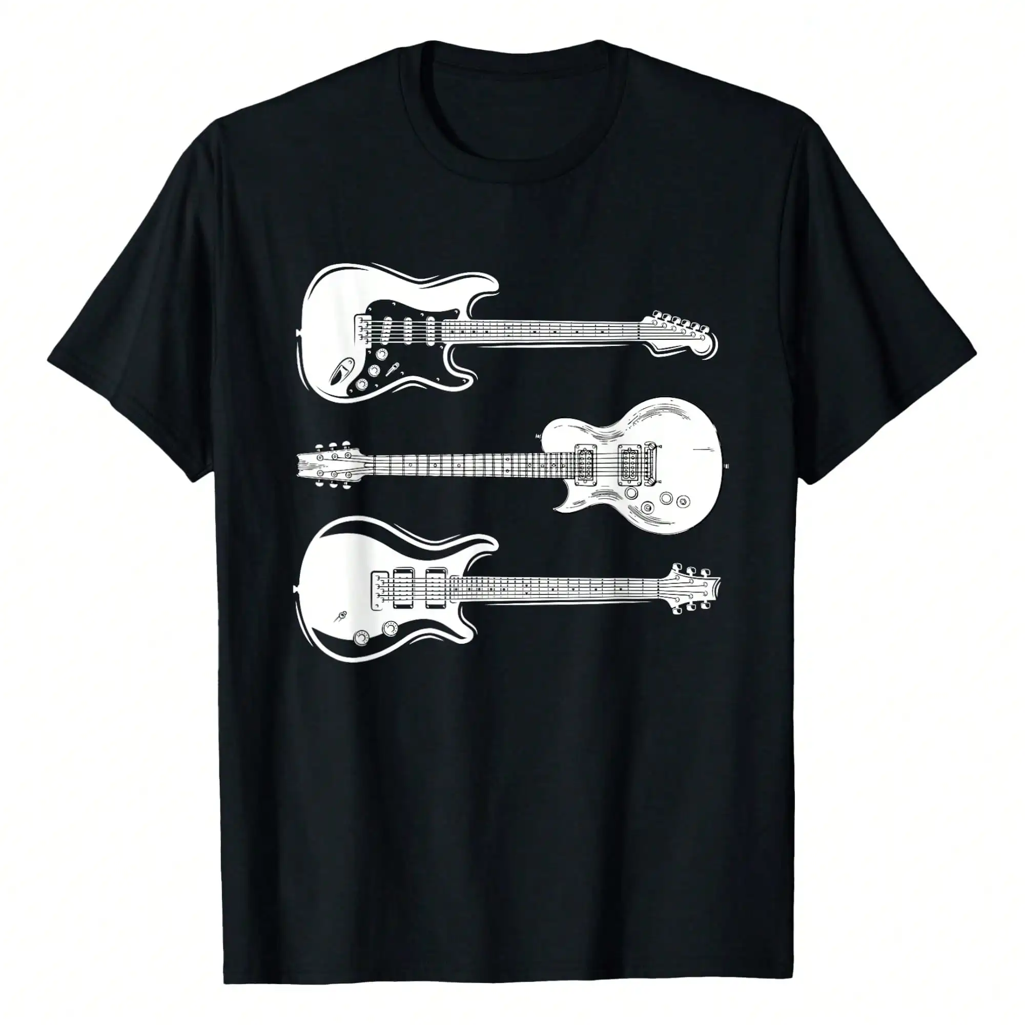 

Cool Artistic Design For Guitar Players & Guitarists Unique T-Shirt Soft Breathable T-Shirt For Both Men And Women