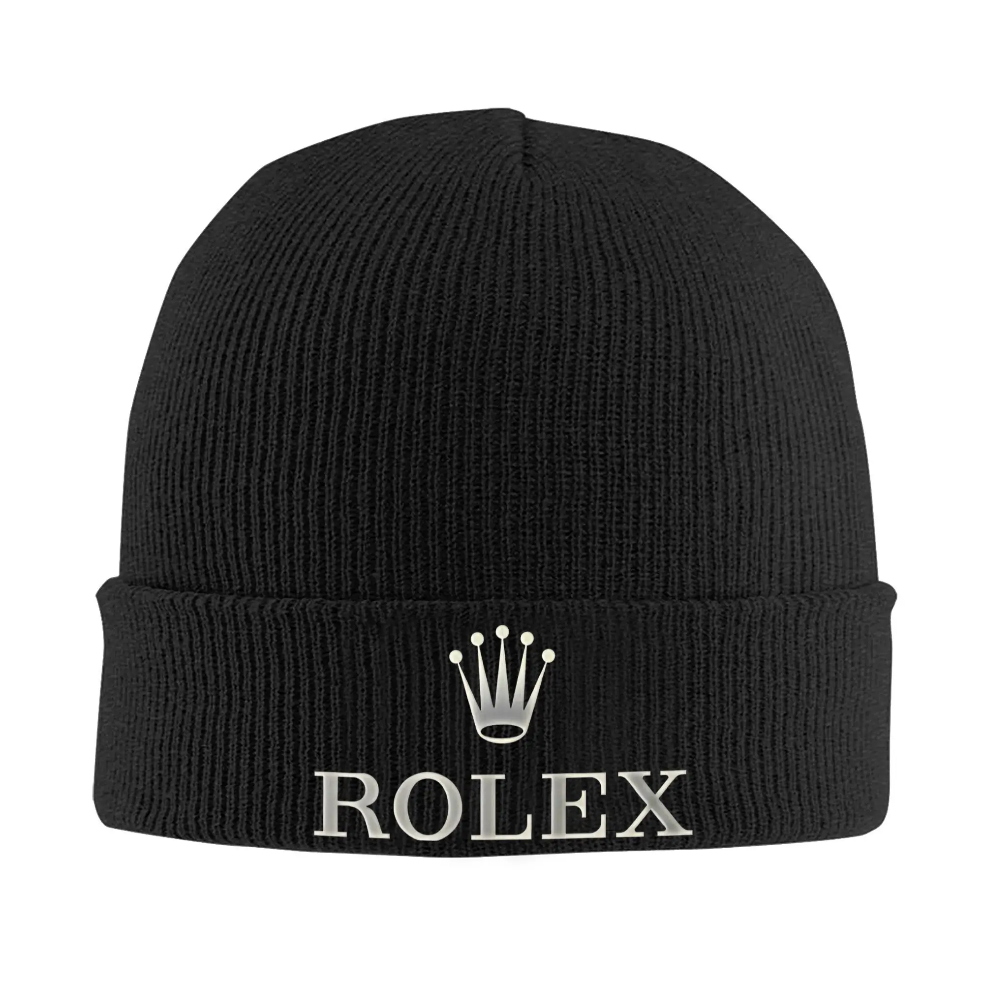 r-rolexs Slouchy Beanie Knit Skull Cap For Unisex  Warm Knit Skullies Beanie Cap