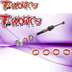 Original T works TE-119 Driveshaft Bearing Spacer(For Xray T4/T4'15/T4'16/T4'17/T4'18/T4'19/T4'20/T4F) Rc part