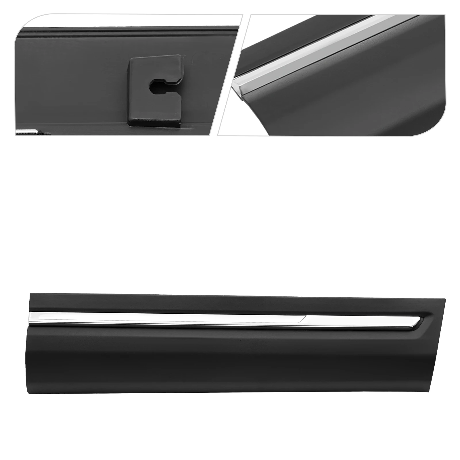 

Sturdy Fender Molding Trim for 2016-2019 Ford Explorer, Front Right Door Lower Molding Door Molding Trim