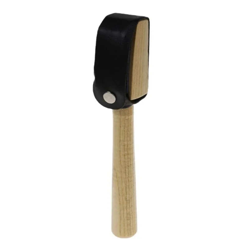 Nettoyeurs de fils à semelle en daim et bois, brosse de nettoyage pour chaussures de danse, AT64