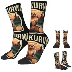 Bobr Kurwa Print Stockings Men Socks Soft Novelty Socks Spring Outdoor Anti Slip Design Socks Gift Idea