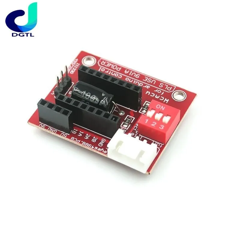 42 Papan Ekspansi Driver Motor Stepper DRV8825 A4988 Modul Pelindung Kontrol Printer 3D UNTUK Arduino untuk UNO R3 Ramps1.4 Kit DIY