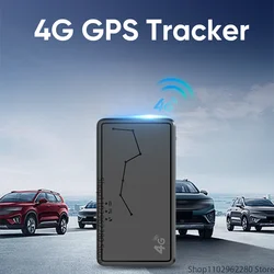 Mini localizador GPS portátil 4G, localizador a través de satélite, antirrobo, coche de larga distancia, rastreador de ubicación GPS en tiempo Real, Corea