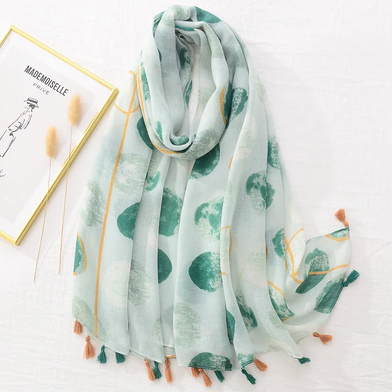 Xale floral viscose borla para mulheres, lenço estampado senhora, estola pashmina, snood wrap, muçulmano hijab sjaal, moda, asteca, adorável