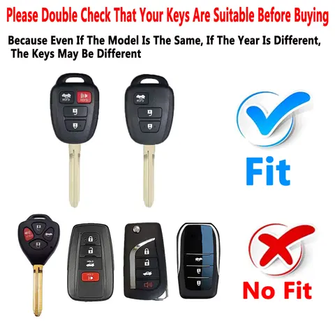 8 best sales toyota key fob case - №5