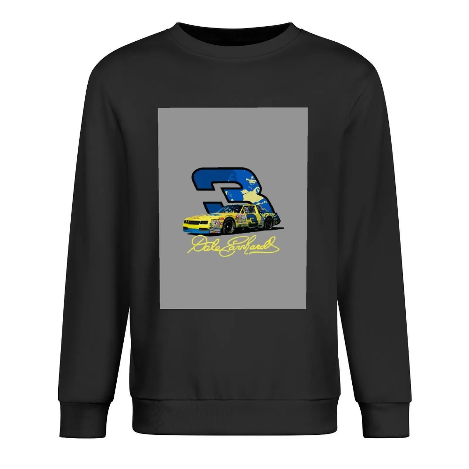 

Earnhardt Yellow #3 Car Pullover blouse clothes for men mens clothes korean clothes winter man sweatshirt