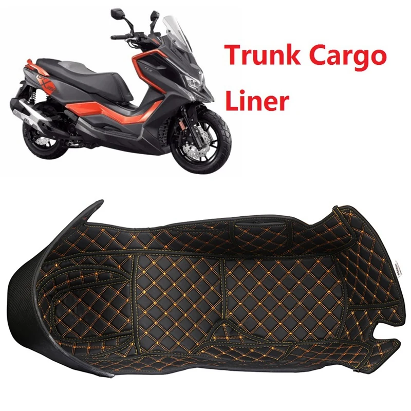 For Kymco Xciting X-Citing S350 2021 Motorcycle Trunk Cargo Liner Protector Seat Bucket Pad Storage Box Mat Accessories