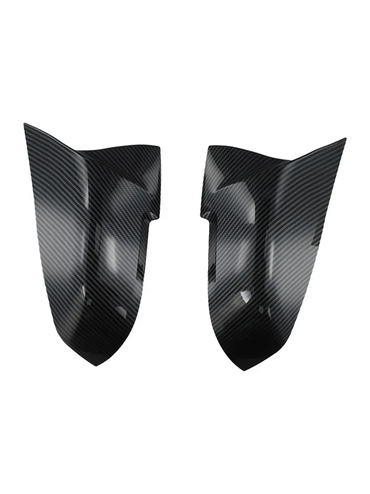 For BMW F20 F21 F30 F32 F36 GT M2 X1 Compatible Fiber Style Side Mirror Cover Cap for Practical and Stylish Exterior
