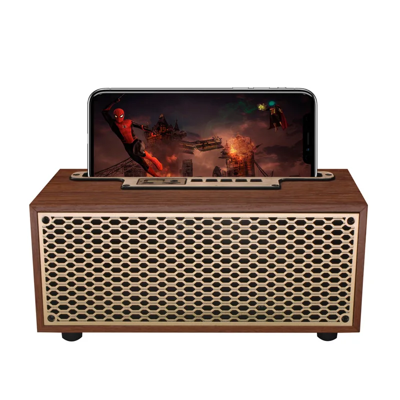 

Retro Bluetooth Speaker TWS Wireless Home Subwoofer Remote Sound System Altavoz Portable Bluetooth Home Theater