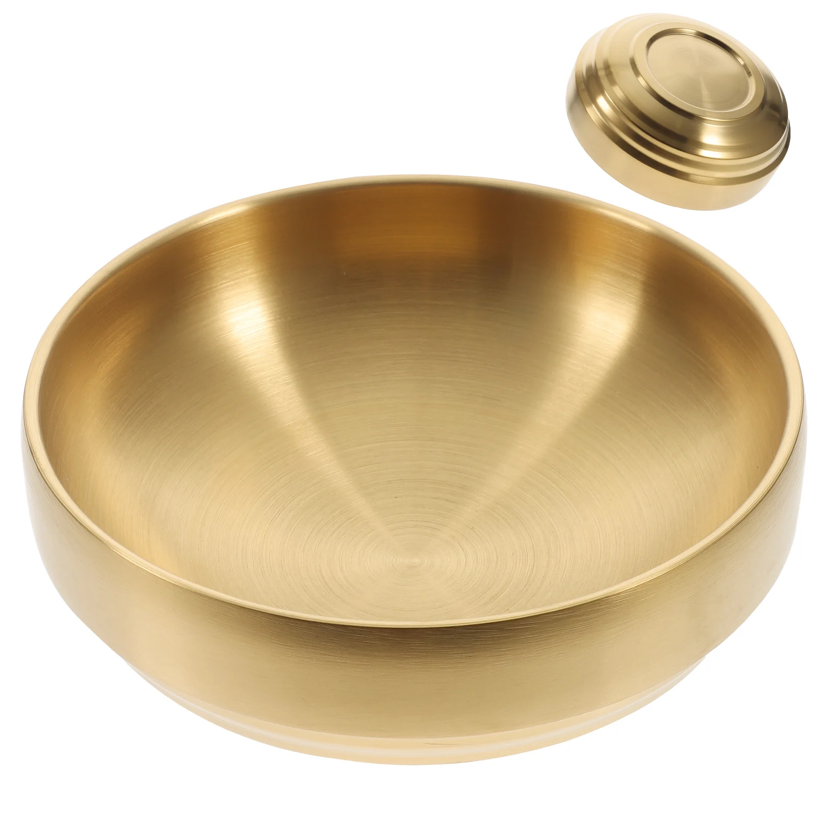 

Convenient Salad Layer Cold Noodle Bowl Stainless Steel Fruit Salad Serving Bowl Kitchen Home Bar Hotel Use