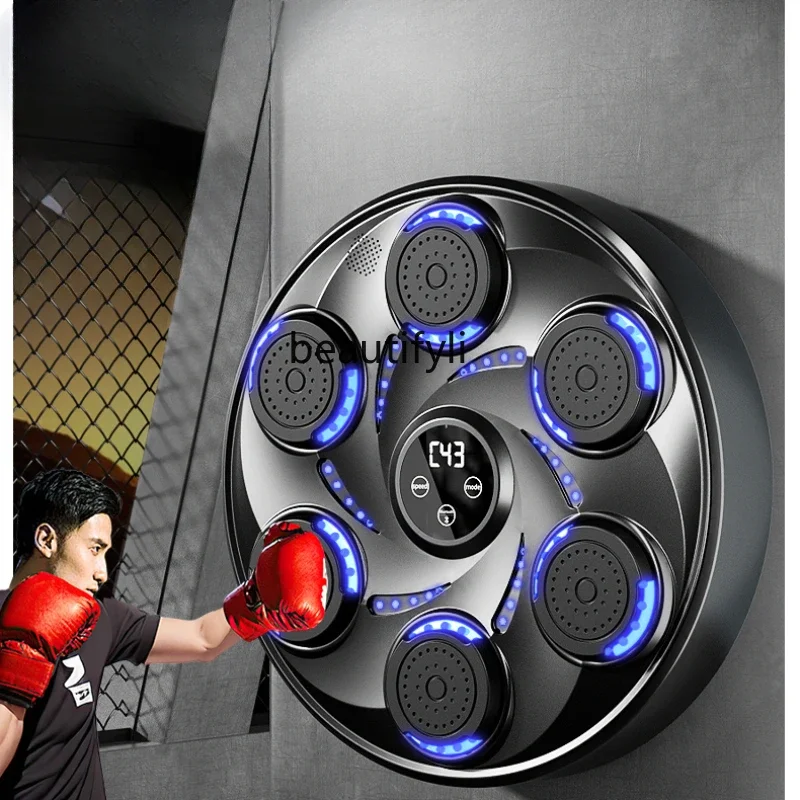 Smart Music Boxing Machine Wall Target Household Boxing Electronic Reaction Target Training Equipment