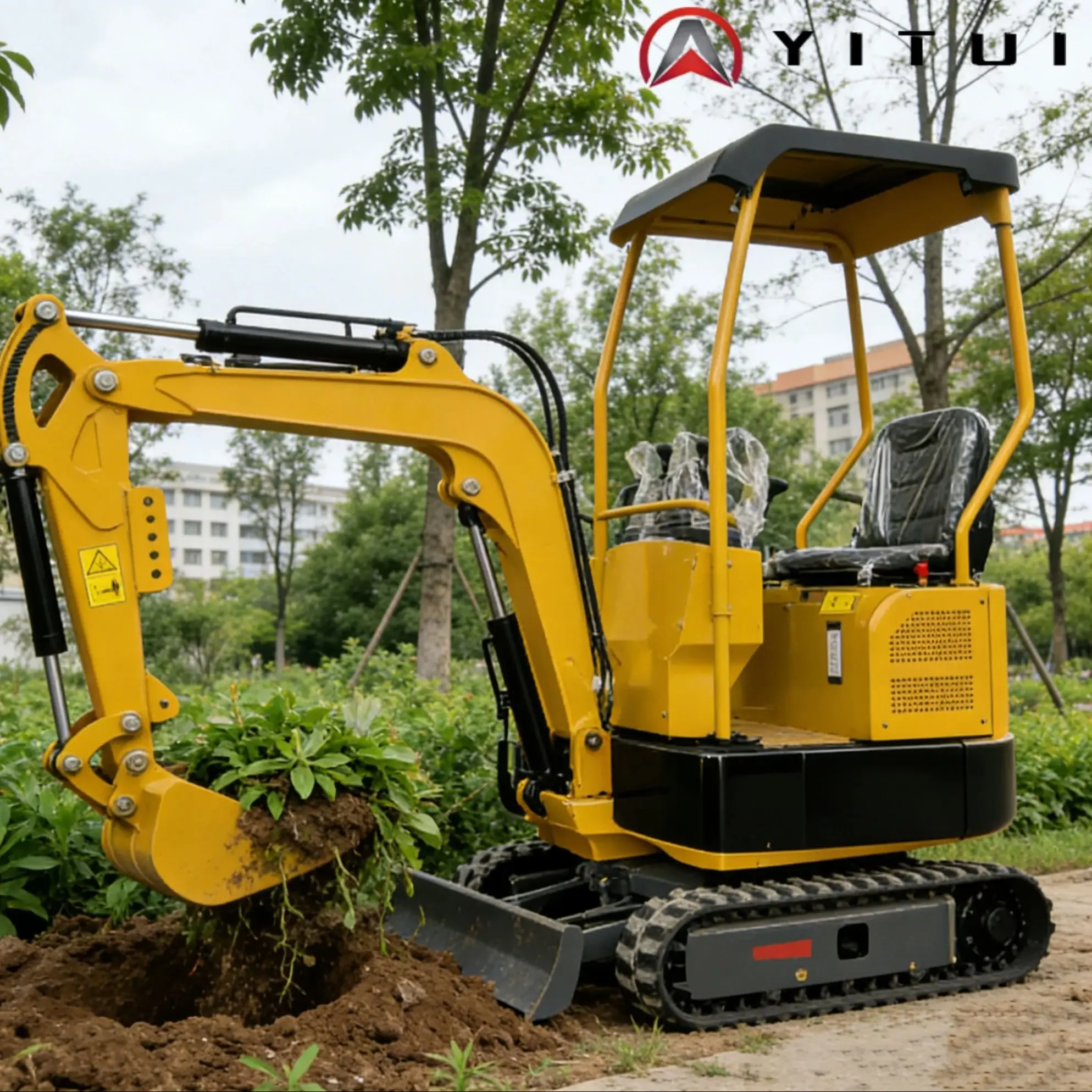 

Новинка 2026 года: Мини-экскаватор-гусеничник 1.2T, настраиваемый, для внутренних работ, демонтажа, ландшафтных работ и обслуживания