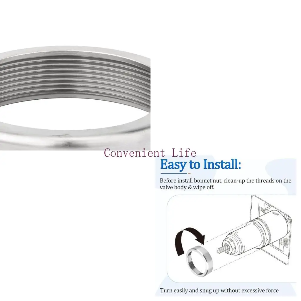 

L1EE Прочная гайка для душевых клапанов, коррозионностойкая гайка для смесителя на 1300 1400