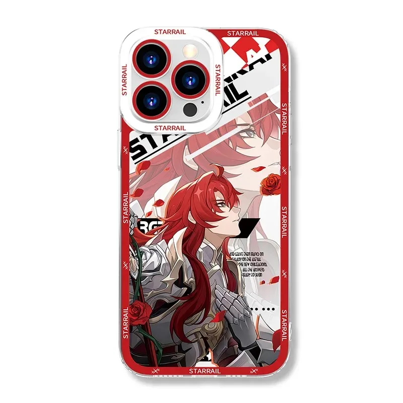 Anime Honkai Star Rail Case For Xiaomi Redmi Note 13 12 11 Pro Plus 4G 5G 12S 11S 10 10S 9 9S 8 13C 12C 10C Silicone Back Cover