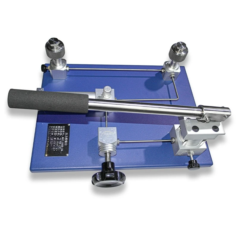 

Pressure calibration table, high pressure source, origin of pressure calibration device
