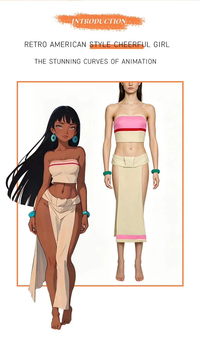 Brave Golden City, cosplay de Qiao'er, disfraz de anime de Chel, conjunto completo de cosplay, Halloween, actuación de Xue'er