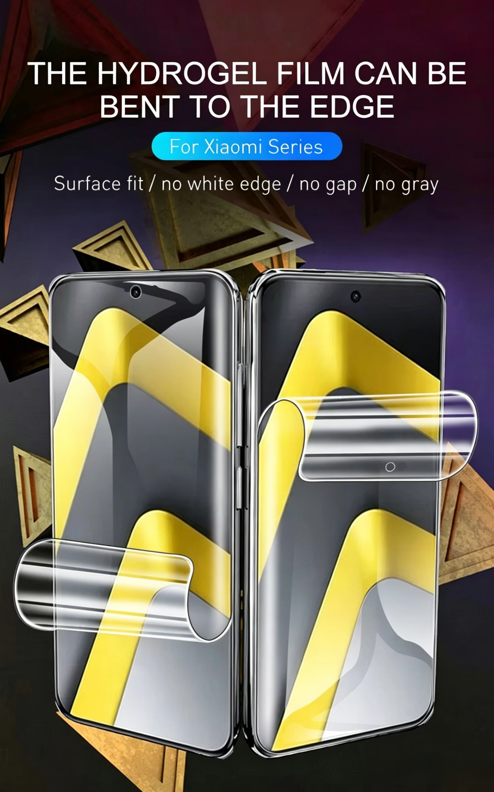 3PCS Screen Protector For Xiaomi Poco M8 X8 Pro F8 Ultra X7 X6 X5 M4 M6 F4 F5 F6 Pro M7 Plus C75 Soft Hydrogel Film Not Glass view 6
