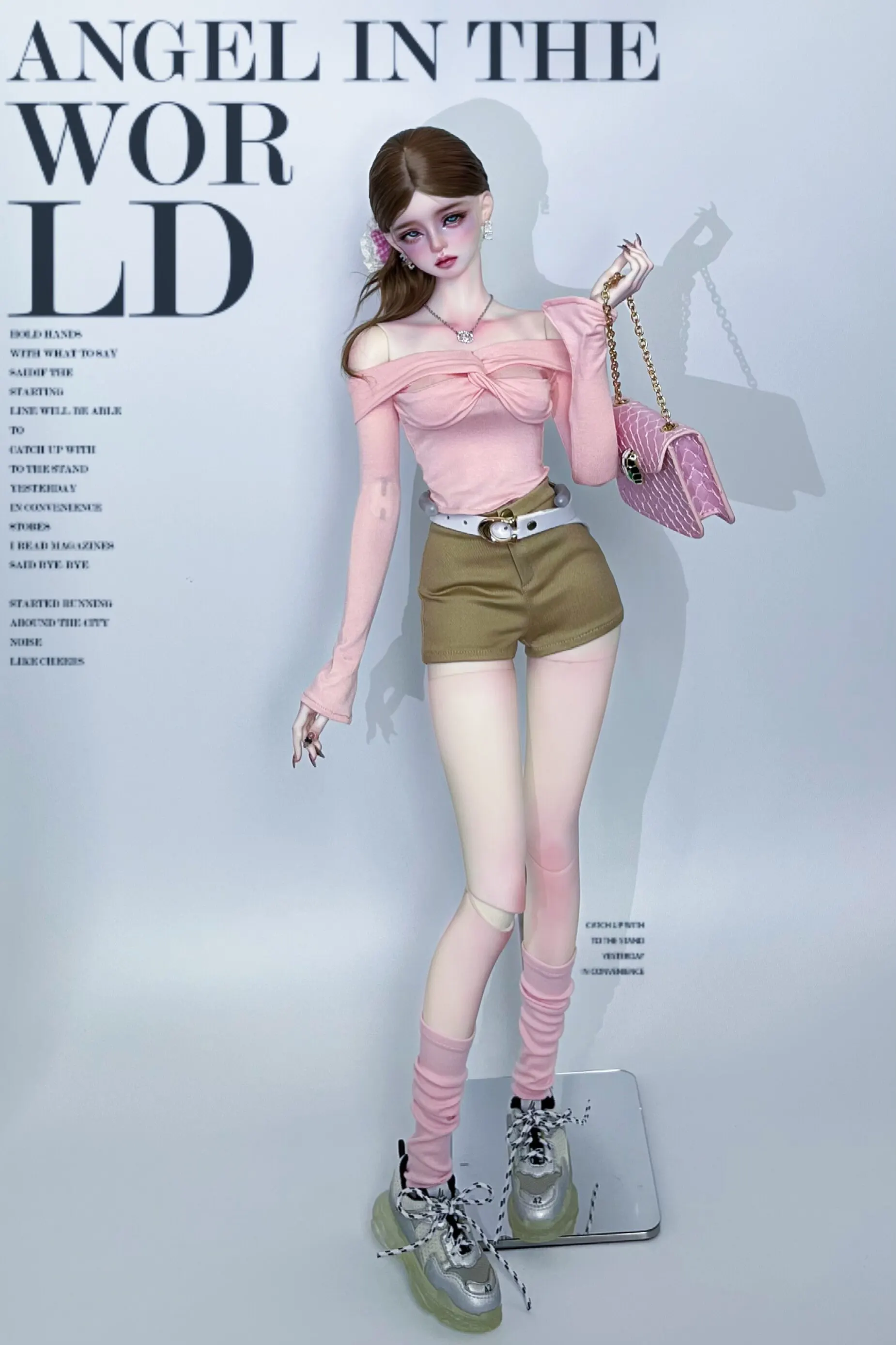 

BJD Doll Clothes 1/4 1/3 Kink T Spot Ball Jointed Doll Accessories