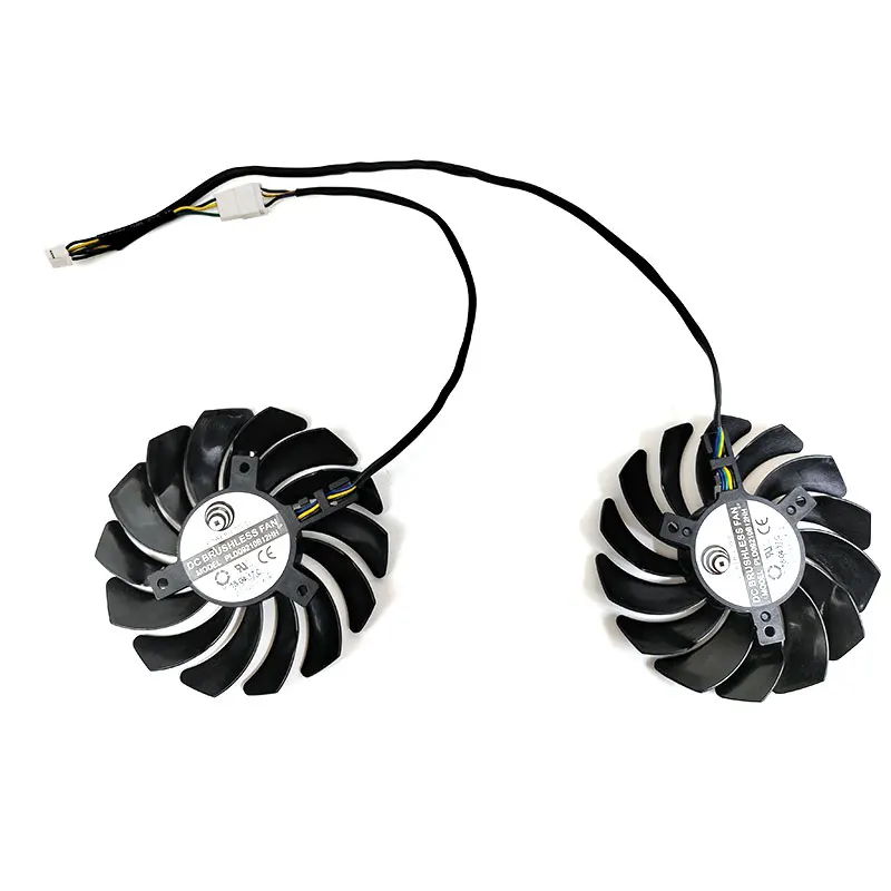 MSI 87MM   PLD09210S12HH RTX 2060 SUPER VENTUS GP GPU FAN，FOR MSI RTX 2060 SUPER VENTUS GP OC、RTX 2070 VENTUS GP Video card fan