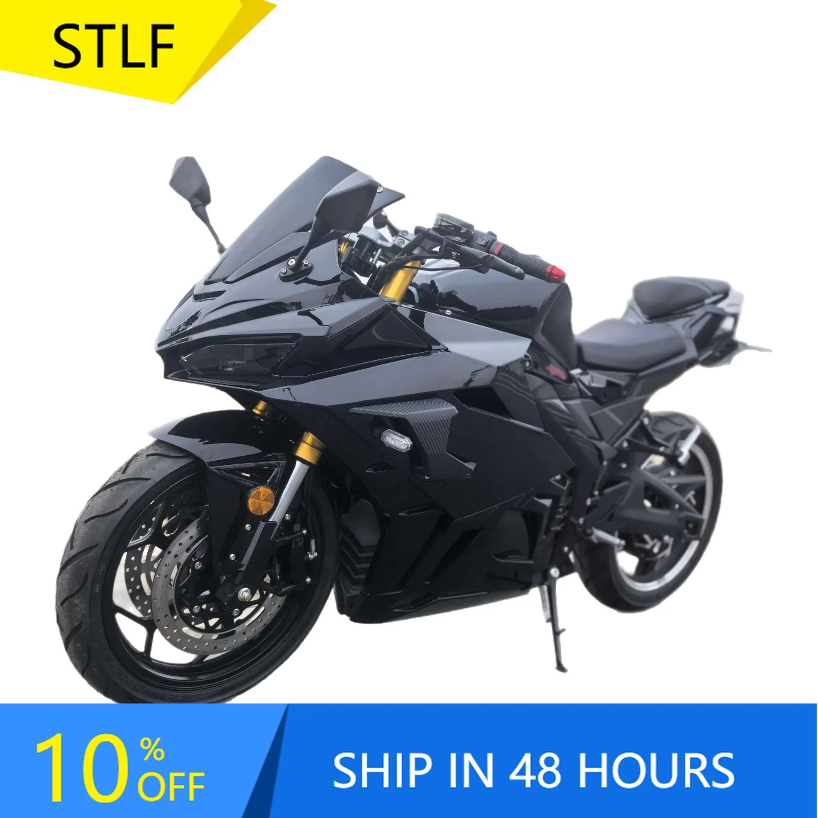 

STLF150km/h High Quality Middle Chain Motor Electrical Racing Motorcycle 8000w Lithium Battery Sport Motorcycle for Sale