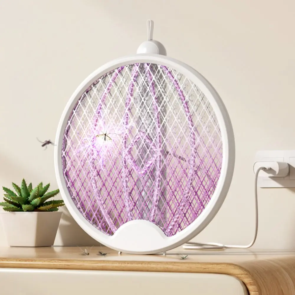 

Insect Killer Foldable Electric Mosquito Swatter Rechargeable UV Light Fly Swatter Trap Portable Mosquito-killing Swatter Summer