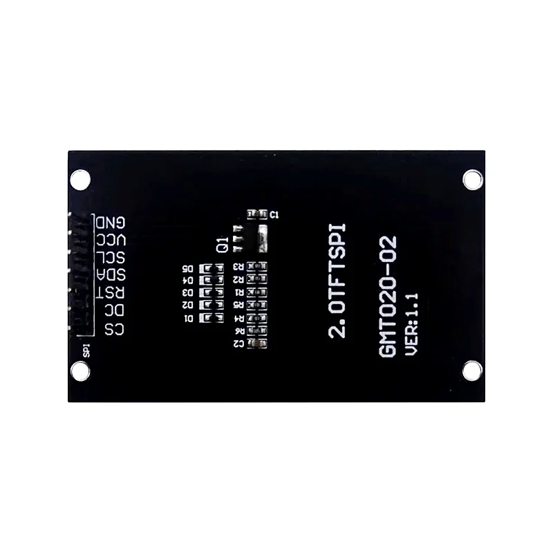 TFT Display 2.0 inch OLED LCD Drive IC ST7789V 240RGBx320 Dot-Matrix SPI Interface for Arduio Full Color LCD Display Module