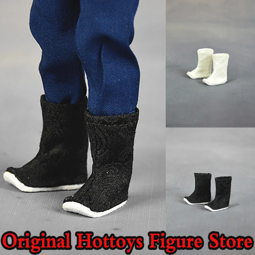 

In Stock 2 Color 1/12 Scale Male Soldier Clothes Accessory Ancient Style Mini Long Boots For 6-inches Action Figure Doll
