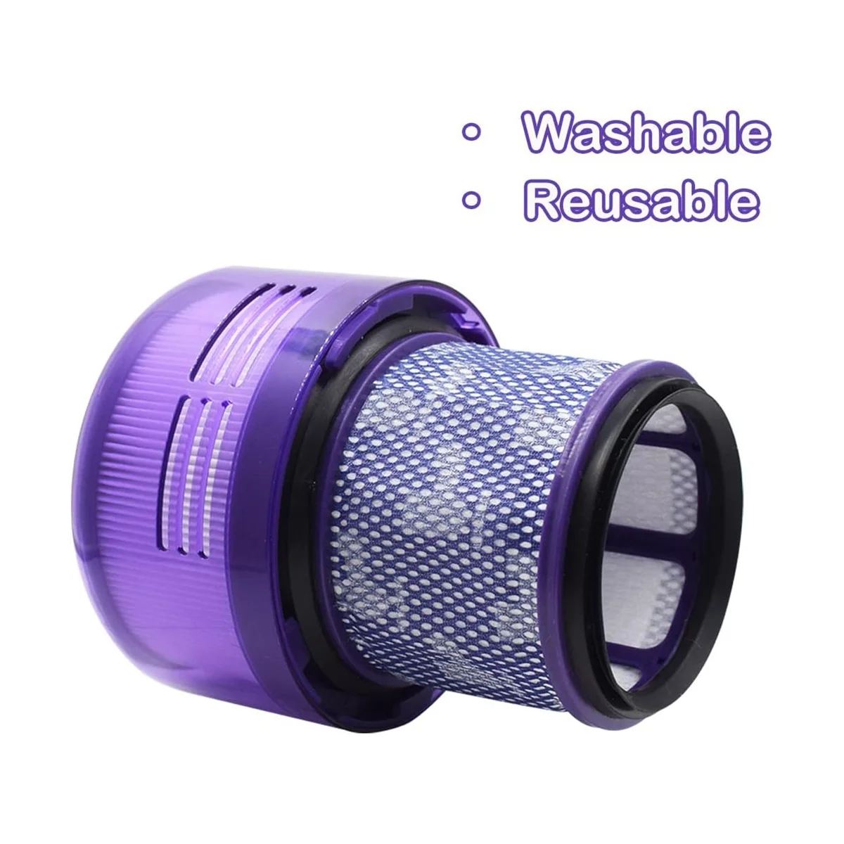 استبدال فلتر Hepa out، V11 كبير الحجم ، كبير الحجم المطلق + الفراغات. مقارنة مع الجزء 970422-01