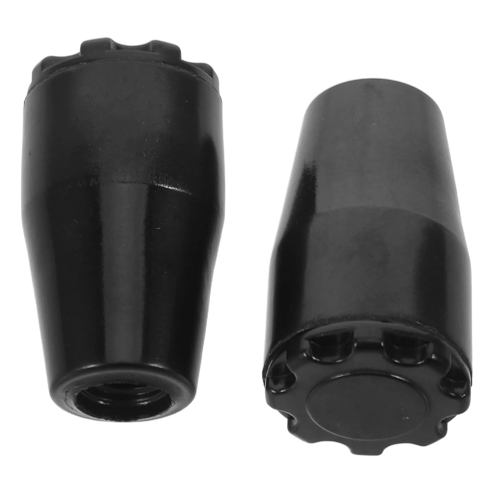 

2pcs Plastic Fireplace Door Handle Sleeve Heat Resistant Universal Replacement For Boiler Stove Secure Install