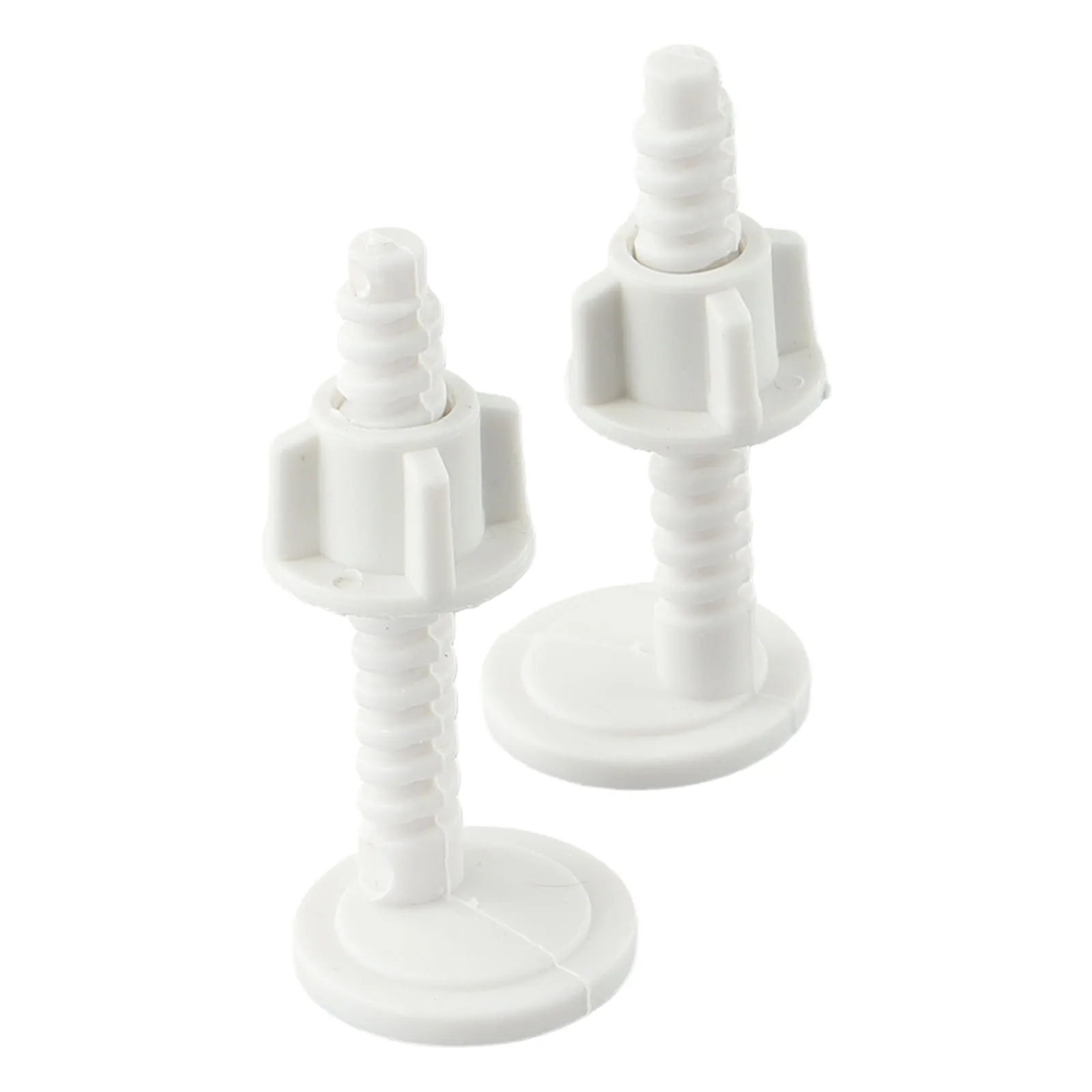 Bathroom Toilet Lid Screw White Easy To Install Excellent Toughness Good Strength Anti Aging High Quality Material