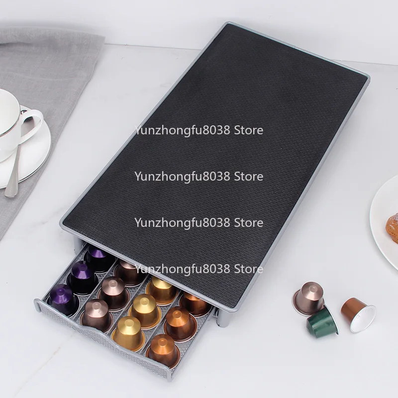 

Drawer Coffee Capsule Storage Rack, Coffee Machine Rack