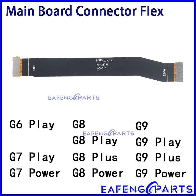 

Motherboard Connector Cable for Motorola Moto G6 G7 Play Power Plus G8 G9 Main Board Flex