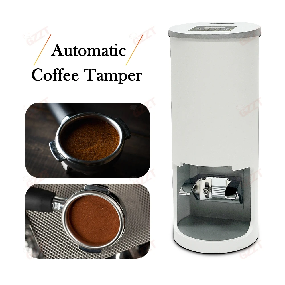 

GZZT Electric Coffee Tamper Automatic 58mm Tamper with Adjustable Pressure 2-38kg Distributor Tamper for Commercial Use