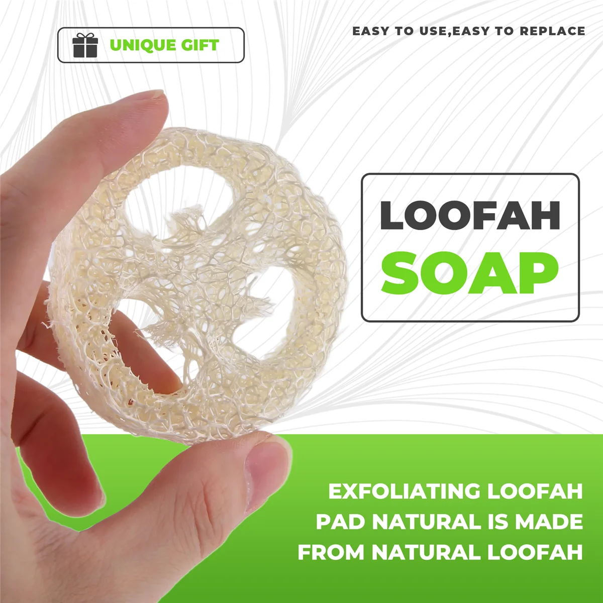 

Loofah soap tool 150Pcs Natural Loofah Luffa Loofa Slices Handmade Loofah Soap Box Tray Tools Cleaner Sponge Soap Holder