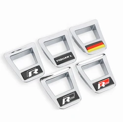 Rline R Steering Wheel Badge Emblem Stickers For Volkswagen Magotan Touran Arteon GTD GTI CC Tiguan  Polo T5 Golf 5 6 7 Passat