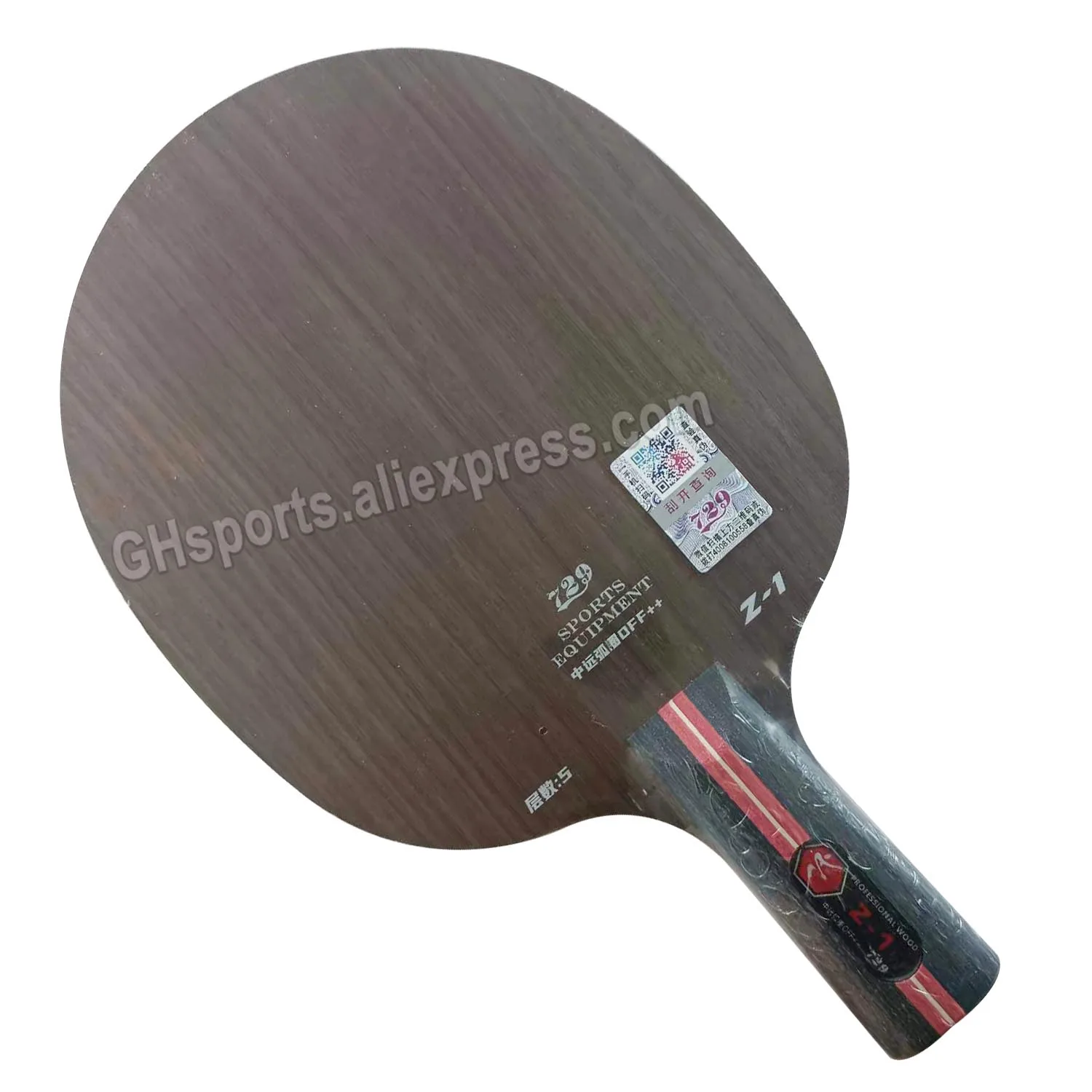 Friendship 729 Z1 Z-1 Table Tennis Blade 5 Ply Wood, Loop Style Racket Ping Pong Bat Paddle