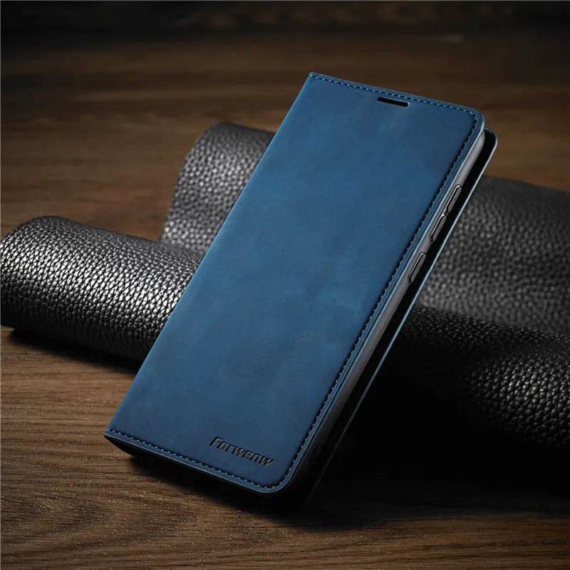 AIERHEBA Leder Magnetische Flip Fall Für iPhone 16 15 14 17 Pro Max Air 16E 13 12 11 XS Max XR SE 8 7 Plus Brieftasche Karte Solt Telefon Abdeckung 3